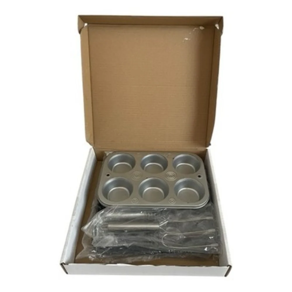 Toaster Oven Accessory Bundle Broiler Pan 2 Mini Muffin Tins Meat 2 Forks New